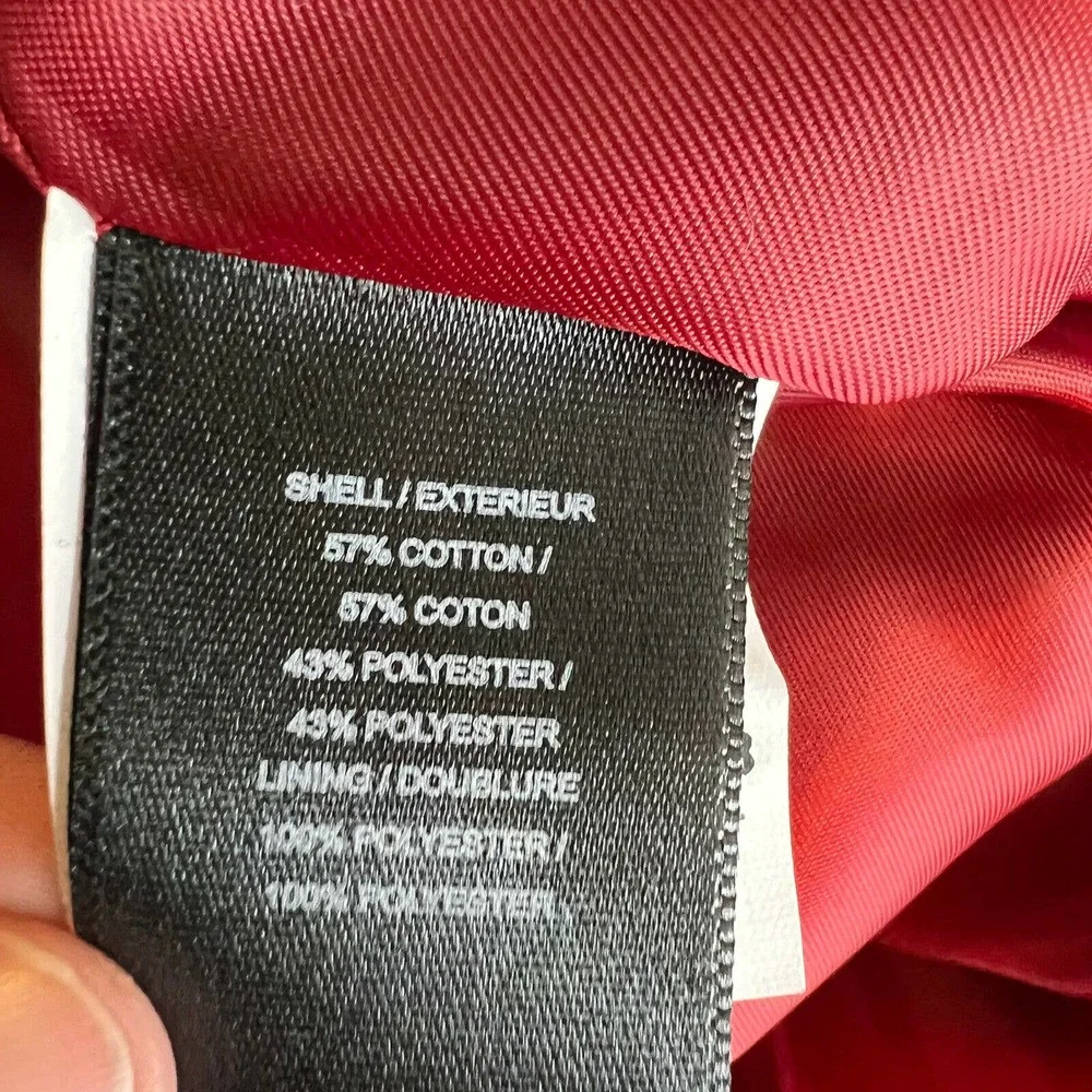 Sam Edelman Red Trench‎ Size XS New